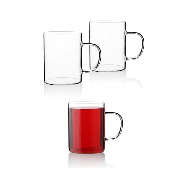 Skleněné hrnky v sadě 6 ks 200 ml – Hermia