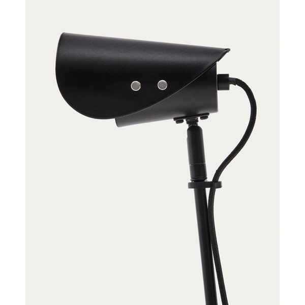 Černá kovová stolní lampa s klipem (výška 51 cm) Jula – Kave Home-image-4