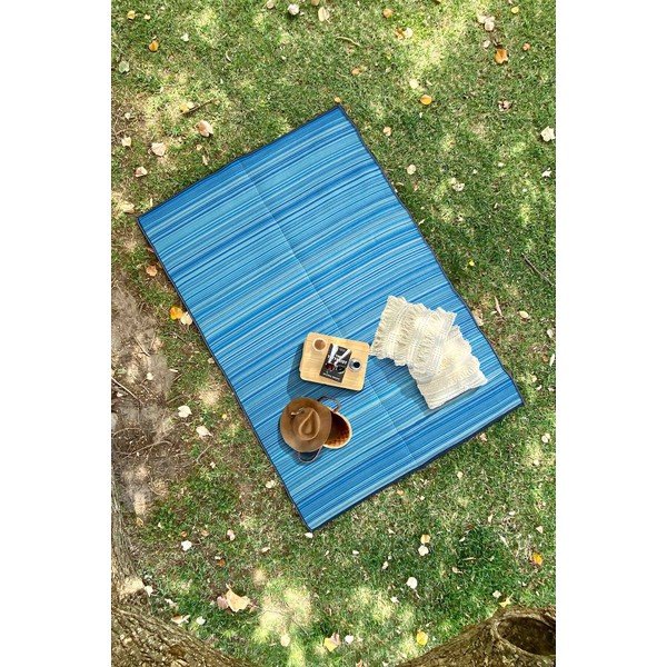 Modrá pikniková deka 150x210 cm – Oyo Concept-image-1