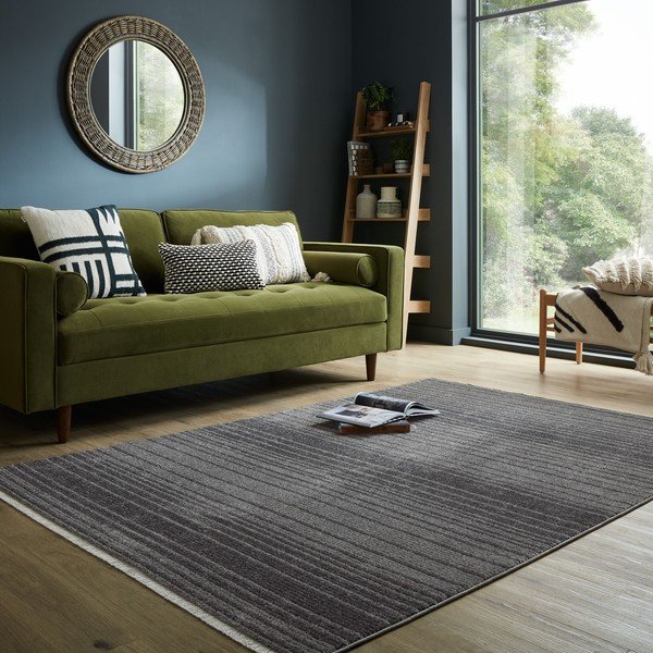 Tmavě šedý koberec 120x160 cm Camino – Flair Rugs-image-1