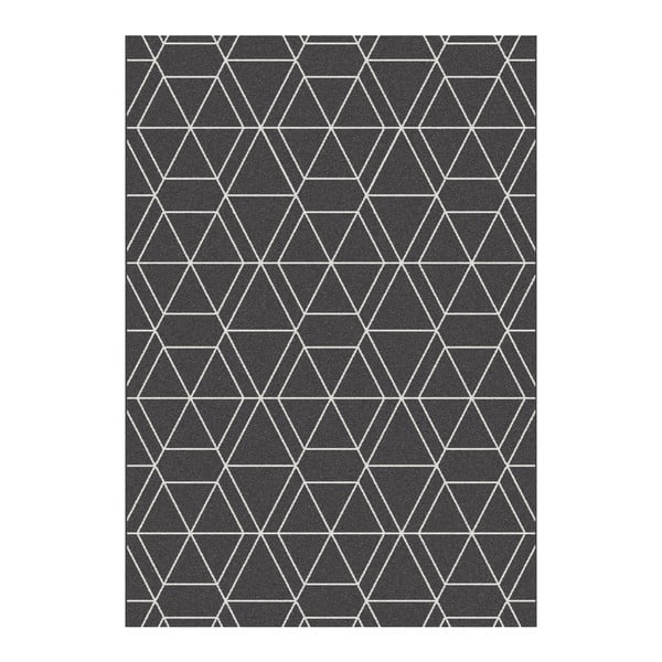 Černý koberec Universal Norway, 160 x 230 cm