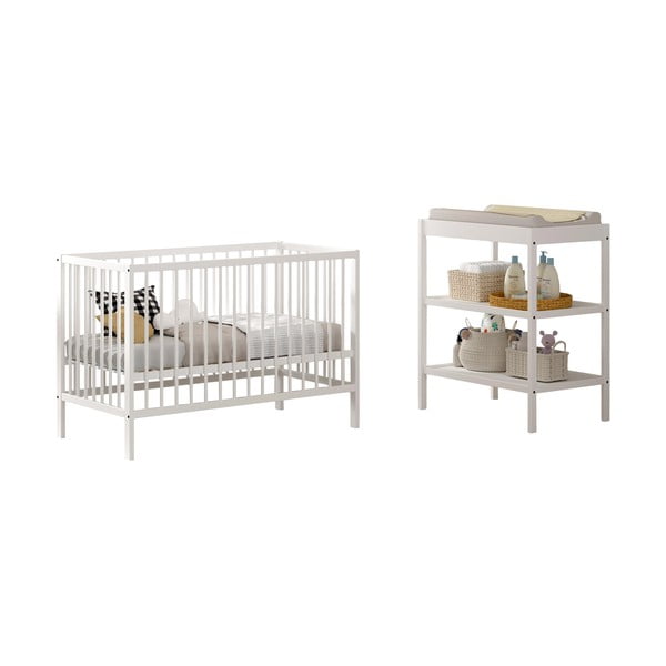Set dětského nábytku z bukového dřeva 2 ks Dino – Vipack