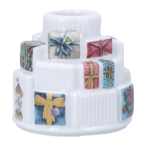 Keramický svícen s vánočním motivem Hammershøi Christmas Gifts – Kähler Design-image-4