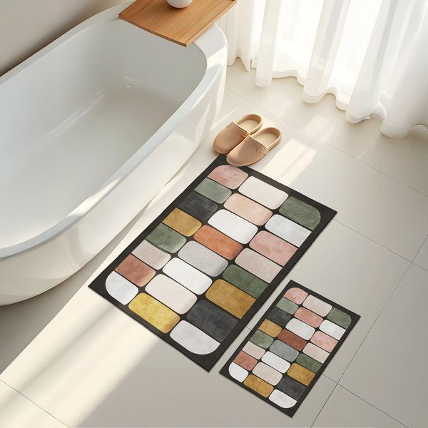 Koupelnové předložky v sadě 2 ks 60x100 cm – Foutastic-image-4