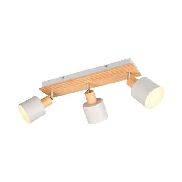 Bodové svítidlo v bílo-přírodní barvě ø 9 cm Shanti – Trio-image-1