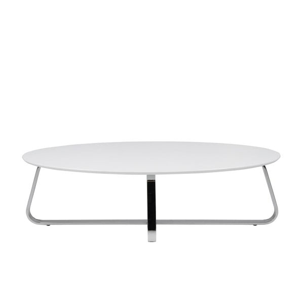 Bílý konferenční stolek Actona Konzil, 120 x 35 cm