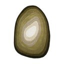 Zelený ručně tkaný vlněný koberec 160x230 cm Puddle Ombre  – Flair Rugs