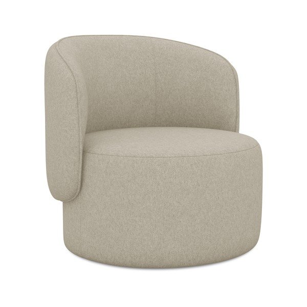 Béžové křeslo Ipo – Makamii