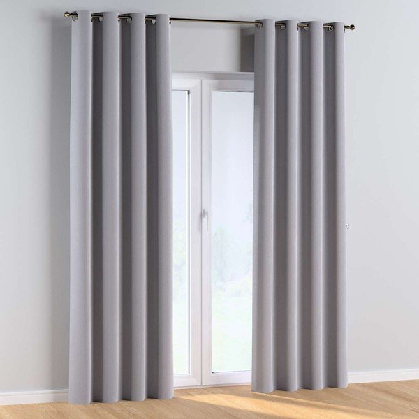 Šedý závěs 260x130 cm Posh Velvet - Yellow Tipi-image-1