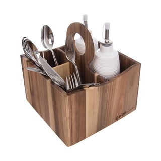Dřevěný stojan na kuchyňské náčiní Wooden – Orion