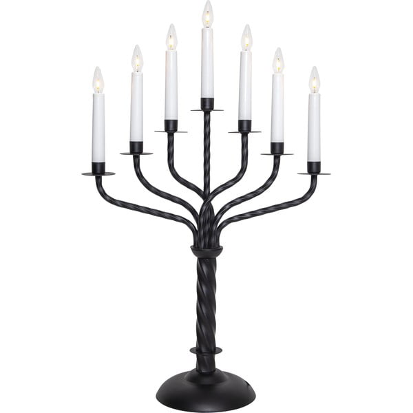 Černá vánoční světelná dekorace Bore – Star Trading