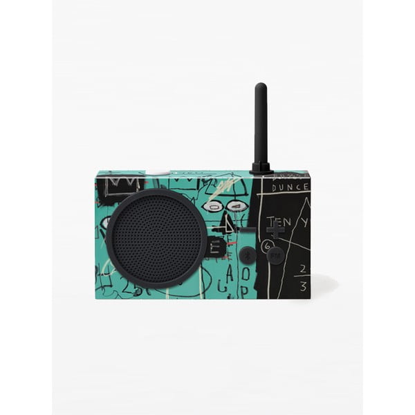 Rádio Tykho 3 Lexon x Jean-Michel Basquiat - Equals Pi – Lexon