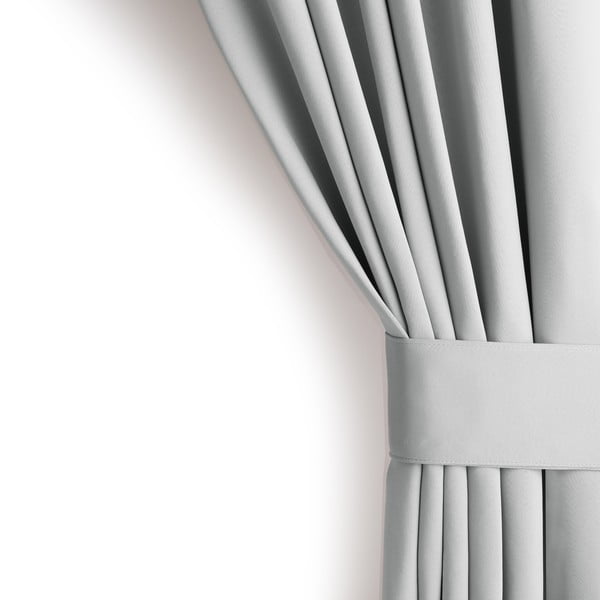 Světle šedý dimout závěs 140x245 cm Kierra – Restilo-image-4