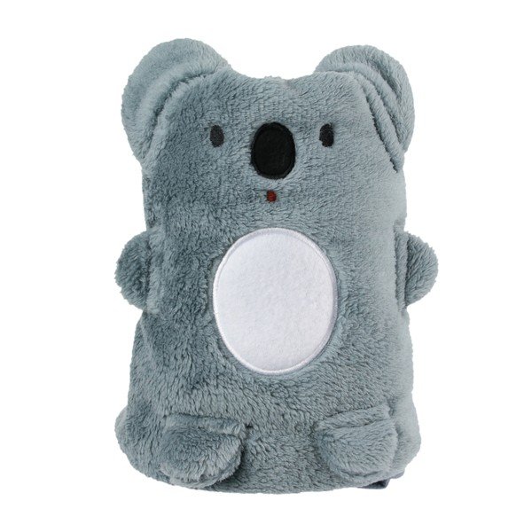 Šedá flanelová dětská deka Le Studio Koala