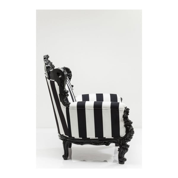 Černobílé křeslo Kare Design Mink-image-1