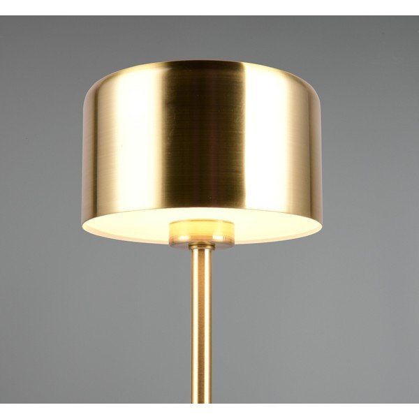 LED stmívatelná stolní lampa ve zlaté barvě (výška 30 cm) Jeff – Reality-image-1