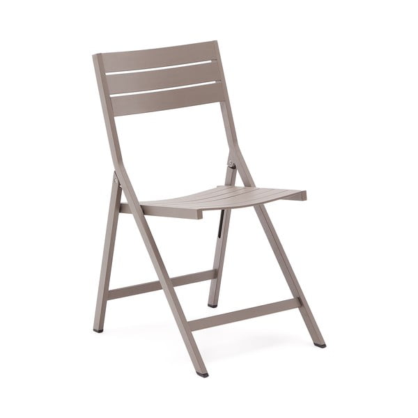Světle hnědá kovová zahradní židle Torreta – Kave Home