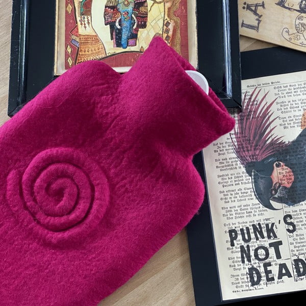 Termofor s obalem ze 100% ovčí merino vlny Classic - Hugo Frosch-image-2