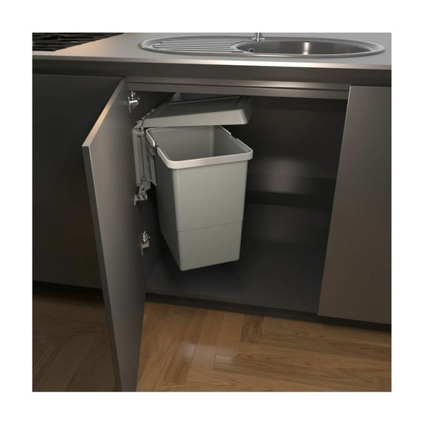 Vestavěný plastový odpadkový koš 18 l Swing 2.0 - Elletipi-image-4