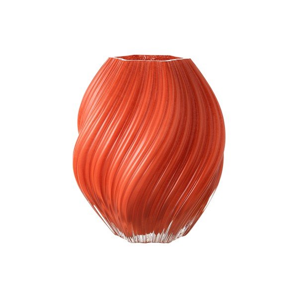 Ručně vyrobená váza v cihlové barvě (výška 23 cm) Selma – Ellos Home