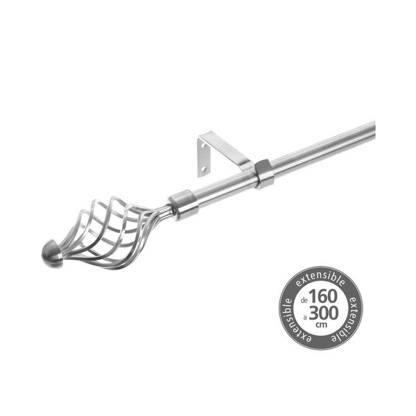 Kovová roztažitelná garnýž 160 - 300 cm – Casa Selección-image-2