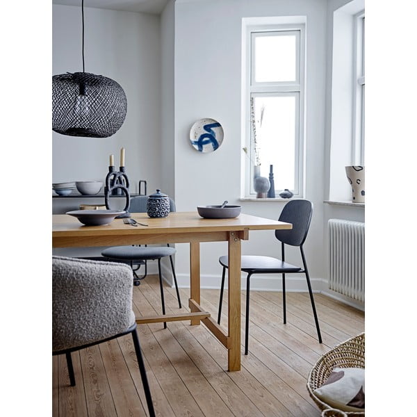 Černý svícen Bloomingville Ramina, výška 29 cm-image-3