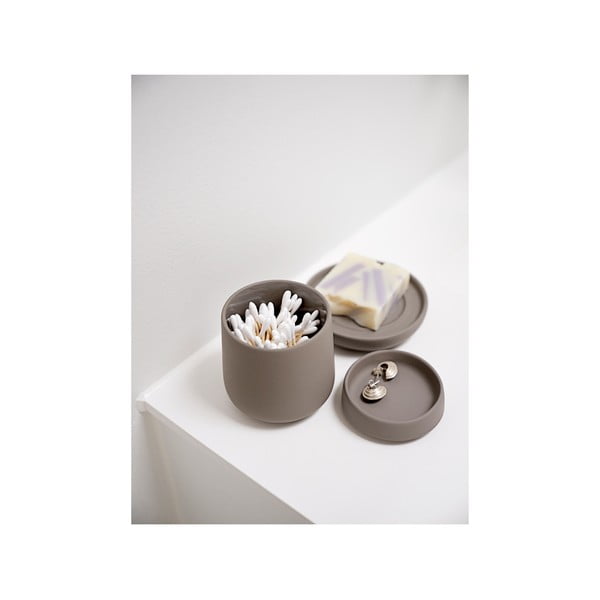 Hnědá porcelánová mýdlenka Nova One – Zone-image-1