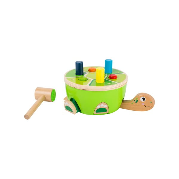 Dětská zatloukačka Legler Turtle Hammering-image-3