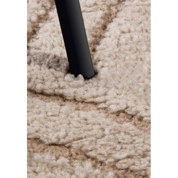 Taupe kulatý koberec ø 160 cm Panglao New York Taupe – Elle Decoration-image-3