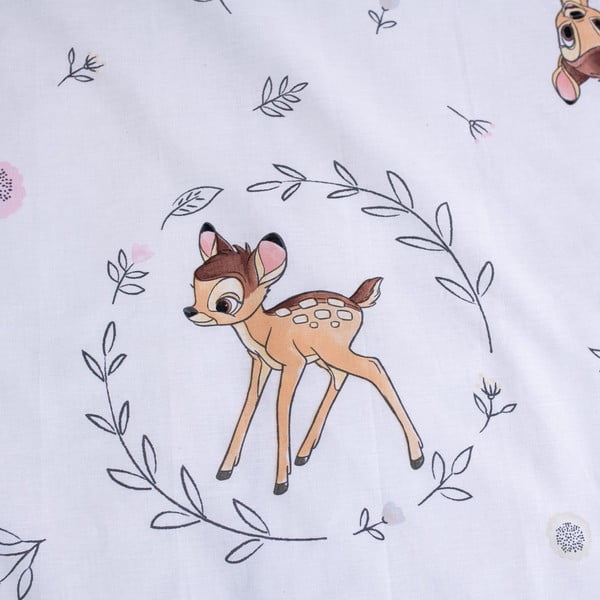 Bavlněné dětské povlečení do postýlky 100x135 cm  Bambi "Beige" – Jerry Fabrics-image-4