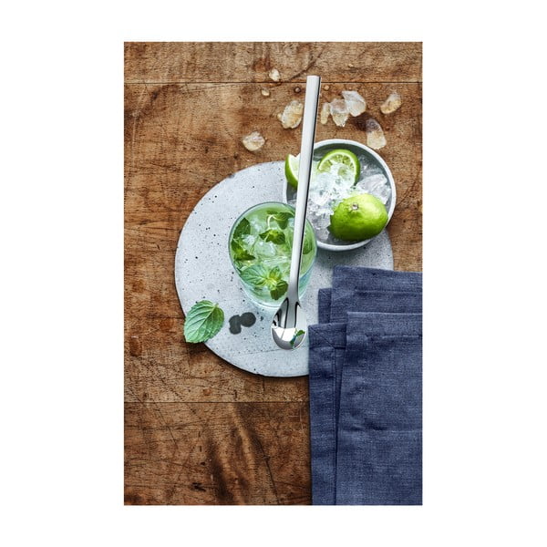 Šedé nerezové dlouhé lžičky v sadě 6 ks Nuova – WMF-image-2