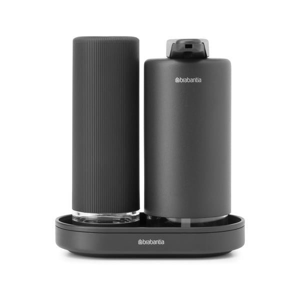 Šedý plastový stojan na mycí prostředky SinkStyle – Brabantia-image-3