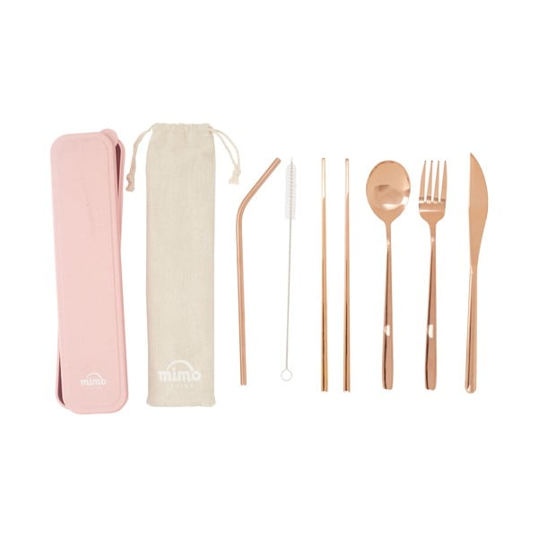 Nerezový příbor v měděné barvě 6 ks Mimo – Premier Housewares