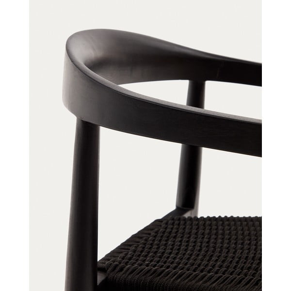 Černé jídelní židle v sadě 4 ks Ydalia – Kave Home-image-4