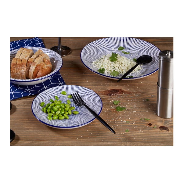 12dílná sada talířů z kameniny Premier Housewares Maya-image-3