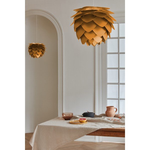 Okrově žluté stínidlo ø 40 cm Aluvia Mini – UMAGE-image-1