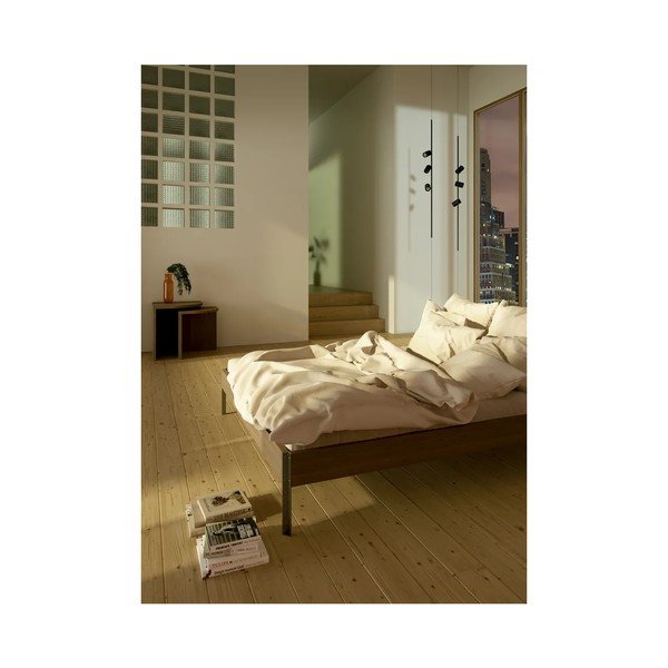 Dvoulůžková postel z borovicového dřeva bez čela s roštem 140x200 cm v přírodní barvě Core – Karup Design-image-4