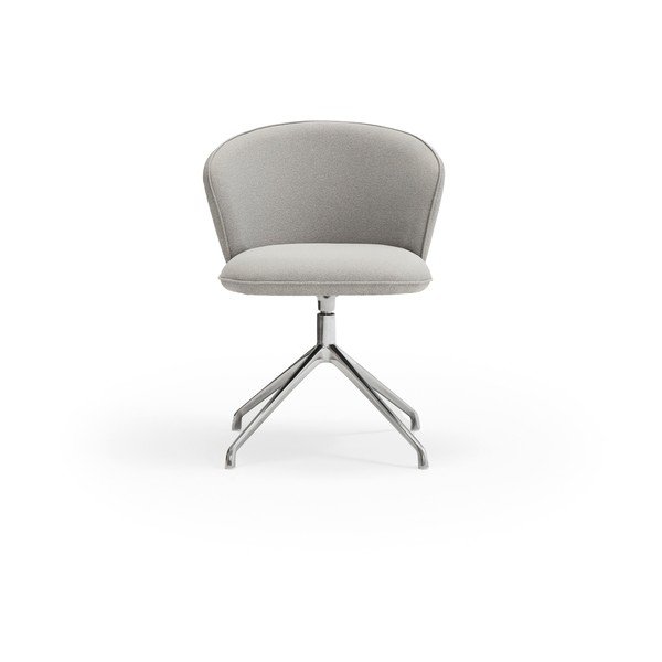 Světle šedá čalouněná jídelní křesla v sadě 2 ks Add – Teulat-image-1