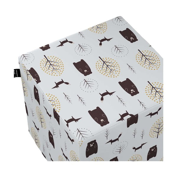 Dětský puf Magic - Yellow Tipi-image-1