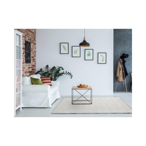 Bílý koberec Universal Benin Liso White, 120 x 170 cm-image-1
