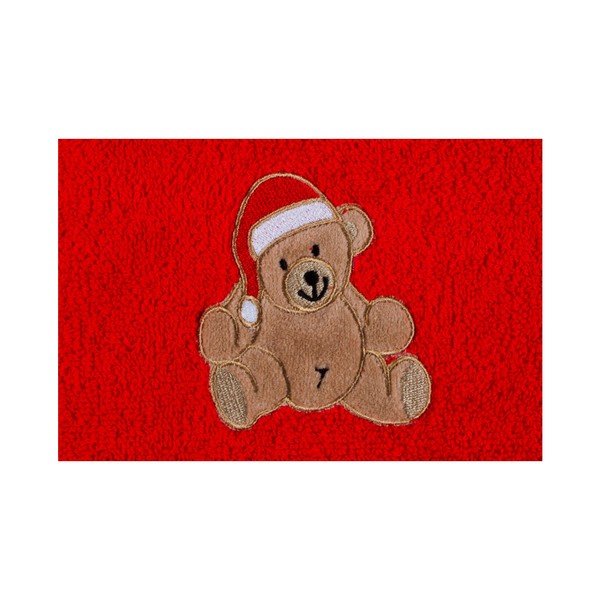 Osuška Christmas Teddy Red, 30 x 50 cm-image-1