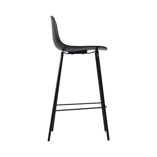 Černá plastová barová židle 92,5 cm Whitby – Unique Furniture