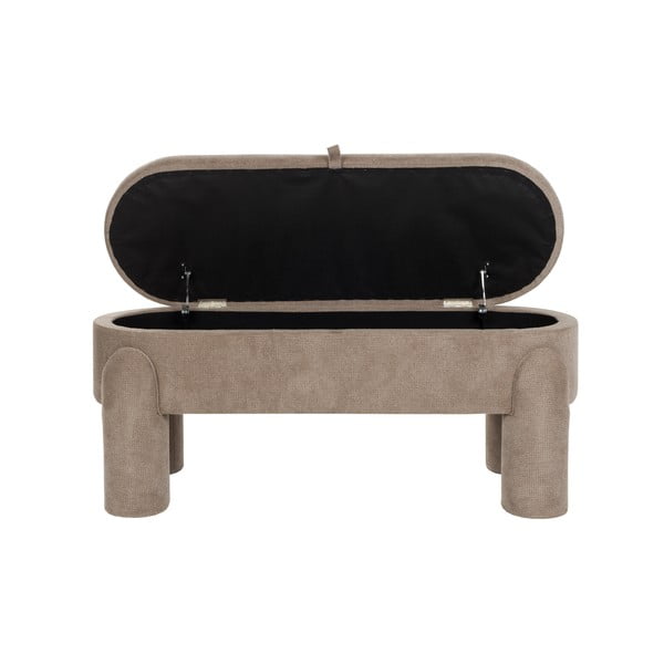 Světle hnědá lavice Orly – White Label-image-2