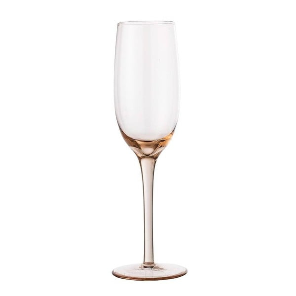 Světle růžová sklenice na šampaňské Bloomingville Champagne Glass Lito