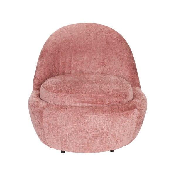 Růžové křeslo Nash – White Label-image-2