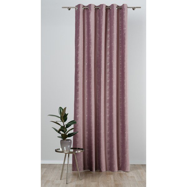 Růžový závěs 140x260 cm Scento – Mendola Fabrics-image-2