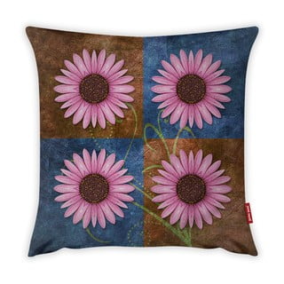 Povlak na polštář Vitaus Flower Quatrio Hanna, 43 x 43 cm