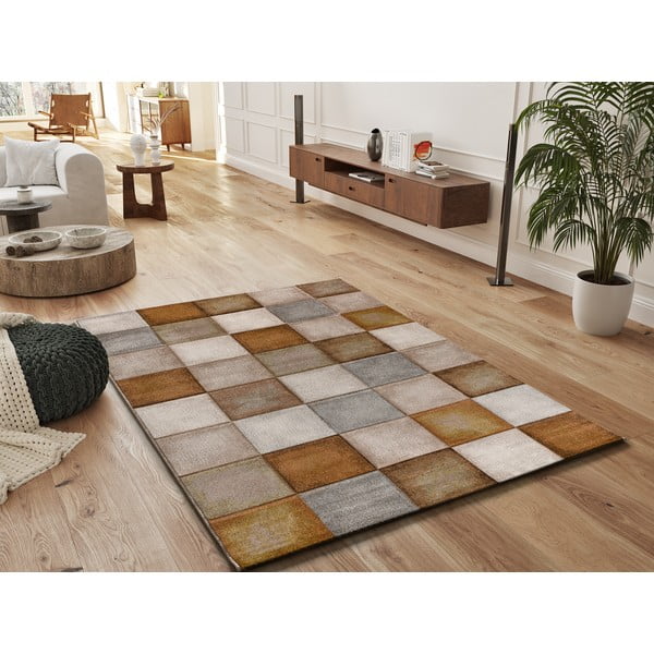 Koberec v cihlové barvě 80x150 cm Lena – Universal-image-1