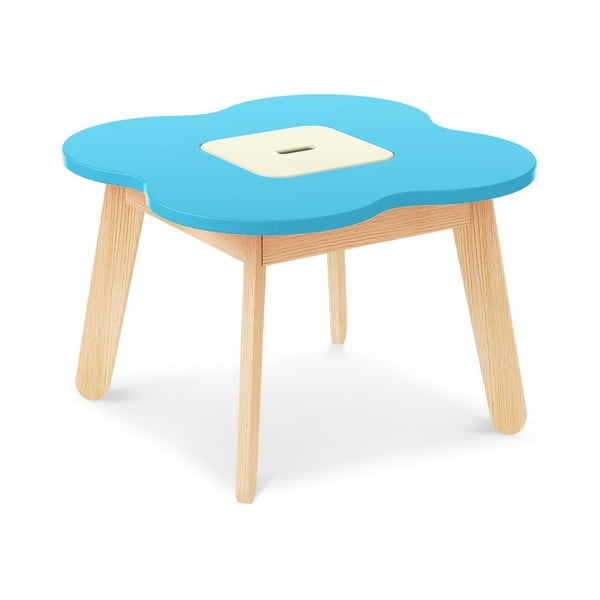 Modrý dětský stolek s úložným prostorem Timoore  Simple Play
