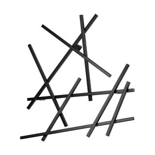 Černý kovový nástěnný věšák Matches – Spinder Design